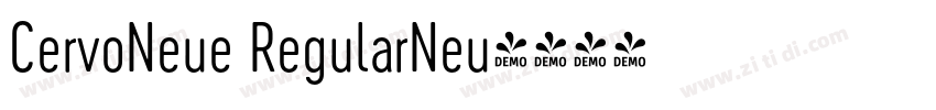 CervoNeue RegularNeu字体转换
